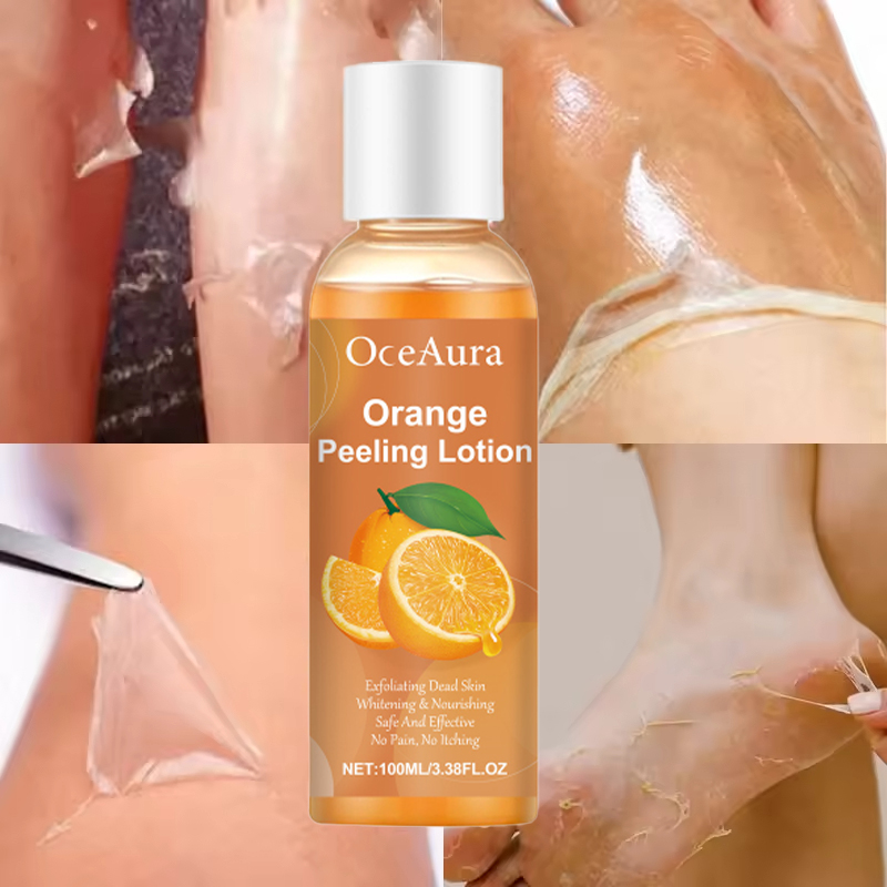 Skincare Skintific - Gentle Peel-off Body Oil, Orange Exfoliating