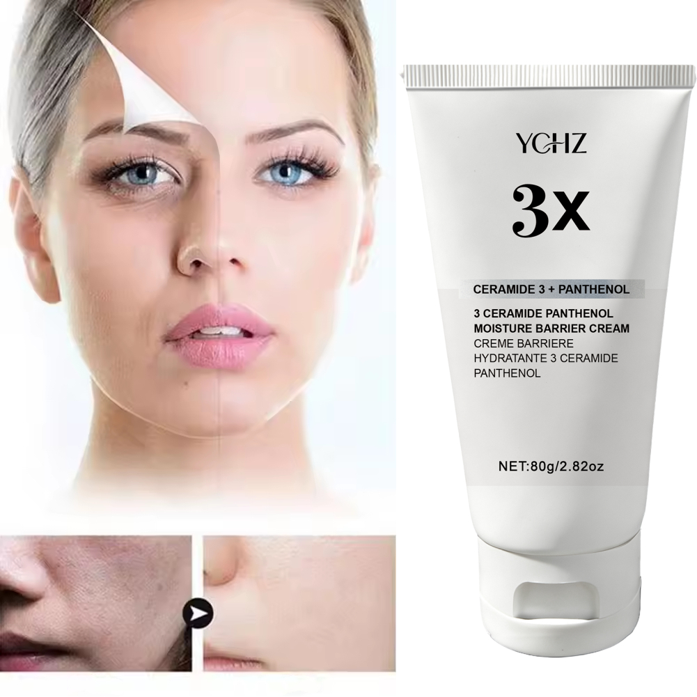 Ceramide Moisturizer - 3X Ceramide Panthenol Moisturizing Barrier Cream,