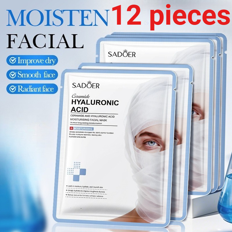 12 Pieces SADOER Ceramide Mois - Ceramide Moisturizer recension och pris