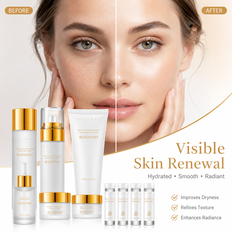 7PCS Retinol Multi-Peptide Ski - Skincare Skintific recension och pris