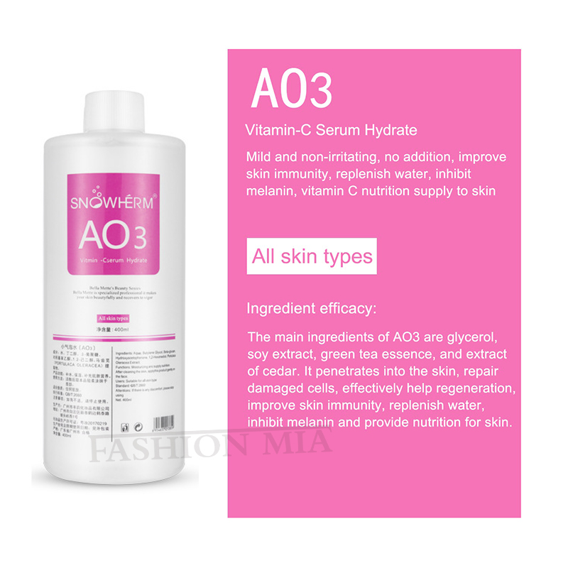 3 Pcs/1200ml Aqua Peel Solutio - Skincare Korea recension och pris