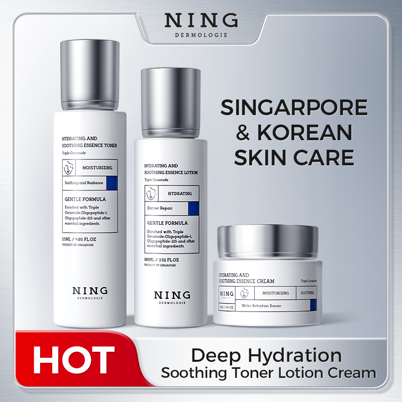Hydrating & Soothing Toner, Lo - Ceramide Moisturizer recension och pris