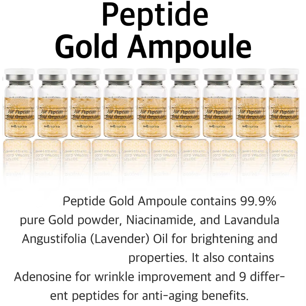 Korea Peptide Gold Ampoule Ski - Skincare Korea recension och pris