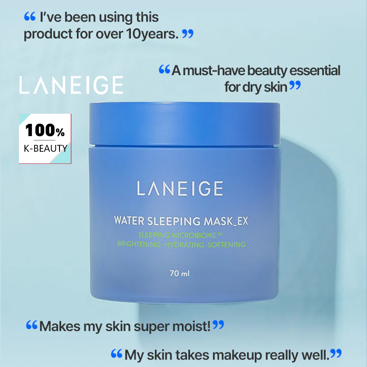 LANEIGE Water Sleeping Mask 70 - Skincare Laneige recension och pris